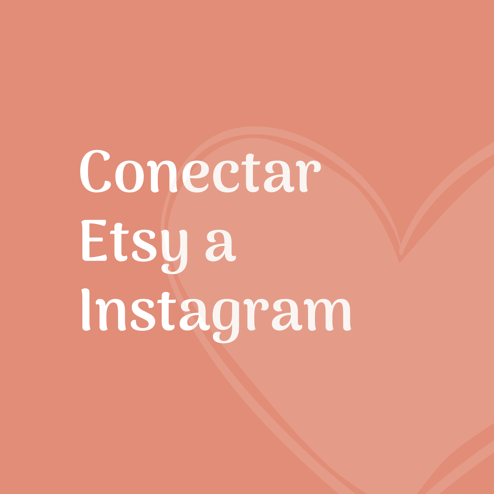 Conectar Etsy A Instagram