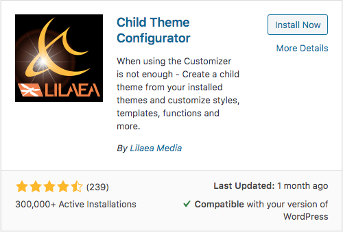 Como Instalar Child Theme Configurator