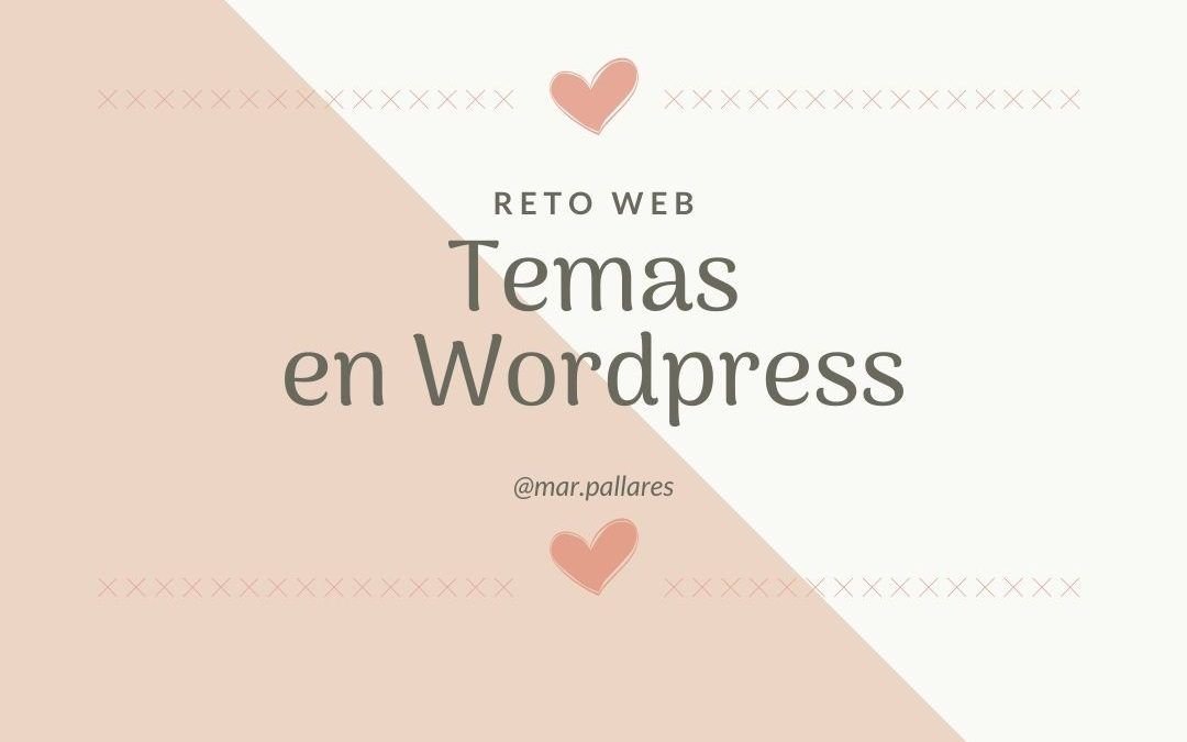 Temas en WordPress