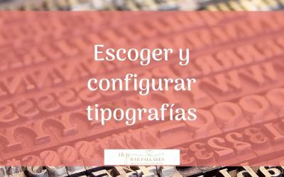 Escoger y configurar tipografías en Divi